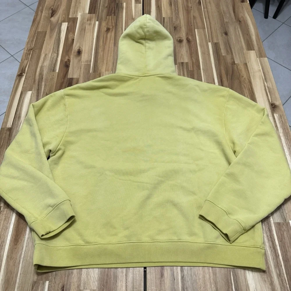 Jordan Travis Scott Hoodie Mens L Celery Heavyweight Streetwear Pullover NWT